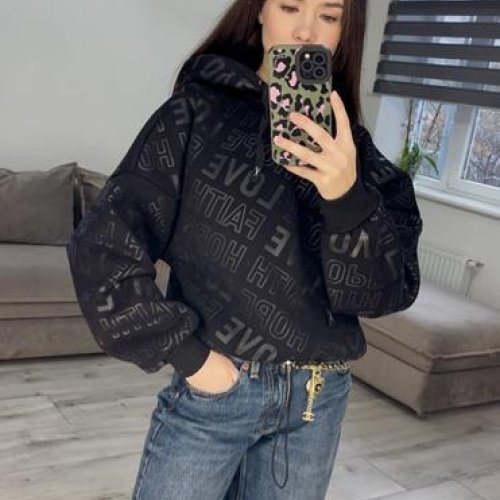 Худи S.Style (42-48) 300-2 black (зима) S.Style 300-2 black