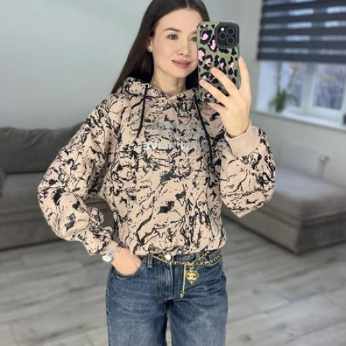 Худи S.Style (42-48) 300-3 beige (зима) S.Style 300-3 beige