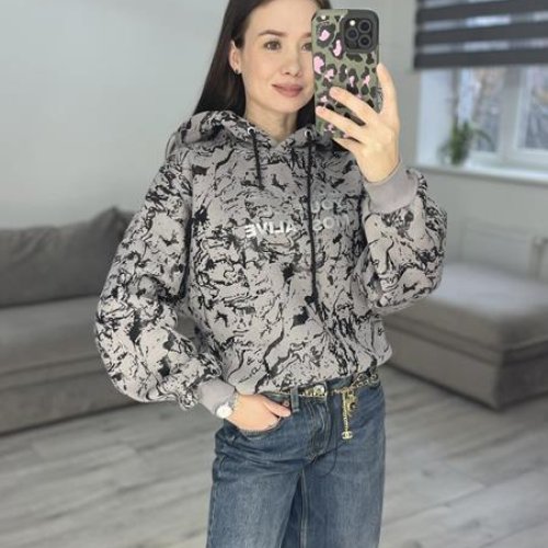 Худи S.Style (42-48) 300-3 grey (зима) S.Style 300-3 grey