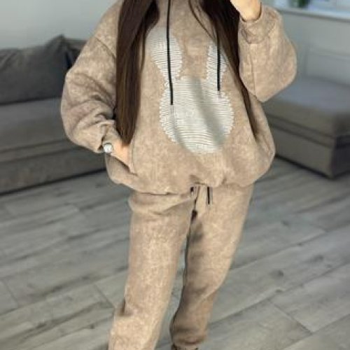 Костюм спорт S.Style (42-48) 303 beige (зима) S.Style 303 beige