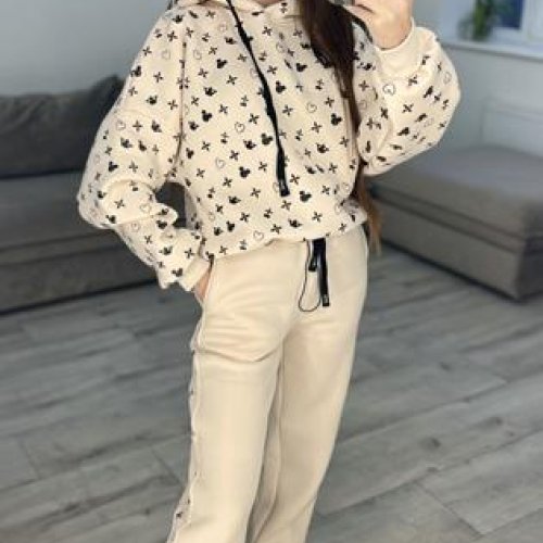 Костюм спорт S.Style (42-48) 316 beige (зима) S.Style 316 beige