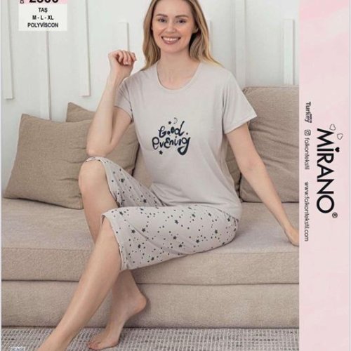 Пижама Disneyopt (M-XL) 2500 grey (лето) Disneyopt 2500 grey