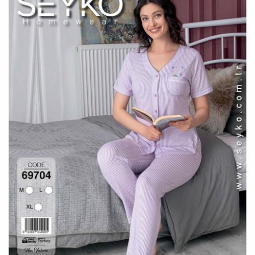 Пижама Disneyopt (S-XL) 69704 lilac (лето) Disneyopt 69704 lilac