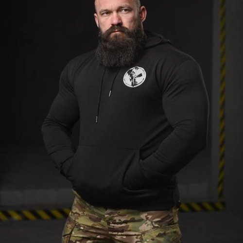 Худи Madoka (M-3XL) 713 black (деми) Madoka 713 black