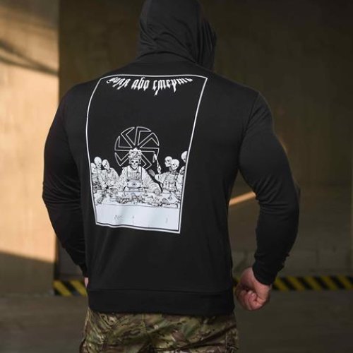 Худи Madoka (M-3XL) 720 black (деми) Madoka 720 black