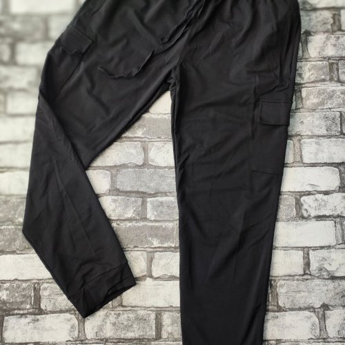 Штаны спорт Sport style (2XL-5XL) 10145 black (деми) Sport style 10145 black