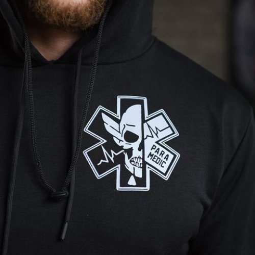 Худи Madoka (M-3XL) 782 black (деми) Madoka 782 black