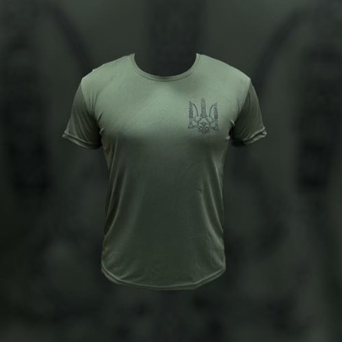 Футболка Madoka (M-3XL) 796 khaki (лето) Madoka 796 khaki