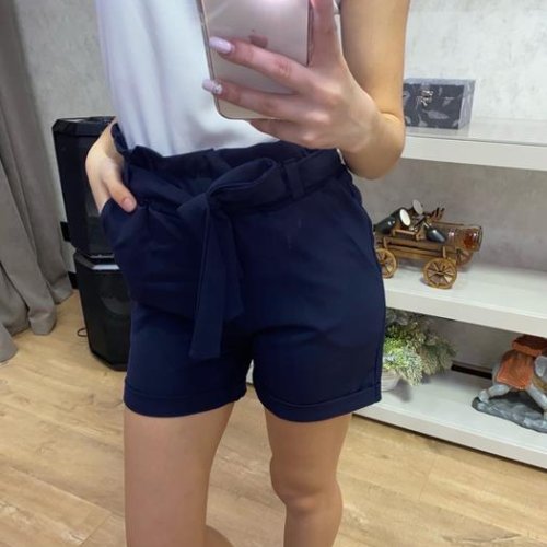 Шорты Valentina (42-48) VL62 navy (деми) Valentina VL62 navy