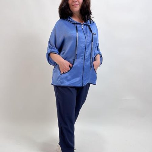 Костюм спорт LIArt (50-56) 893 l.blue (деми) LIArt 893 l.blue