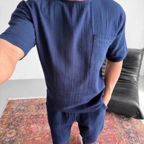 Костюм Safina (46-50) 730 navy (лето) Safina 730 navy