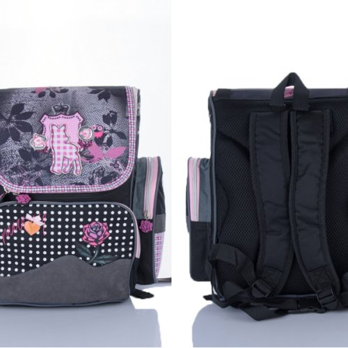 Рюкзак Red Hat clothes (25*35*15) Y1617 black (деми) Red Hat clothes Y1617 black