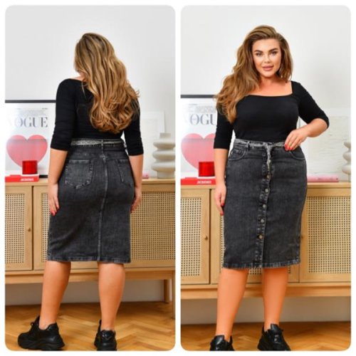 Юбка Lady N (30-36) 764 grey (лето) Lady N 764 grey