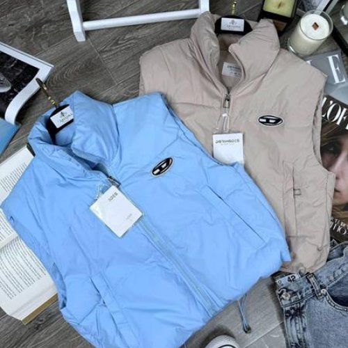 Жилетка Modnulya (M-XL) MD8 l.blue (деми) Modnulya MD8 l.blue