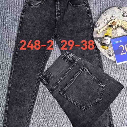 Джинсы God Baron (29-38) 248-2 black (деми) God Baron 248-2 black