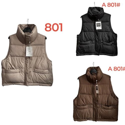 Жилетка Peng (M-2XL) A801 black (деми) Peng A801 black