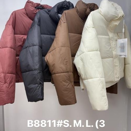 Куртка Jacket (S-L) B8811 black (деми) Jacket B8811 black