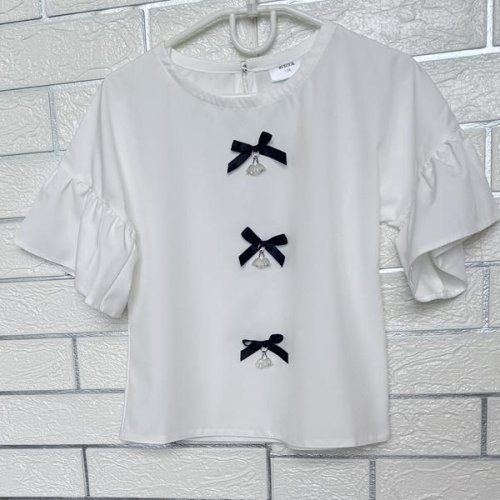 Блузка Moda school (122-146) 8560 white (лето) Moda school 8560 white