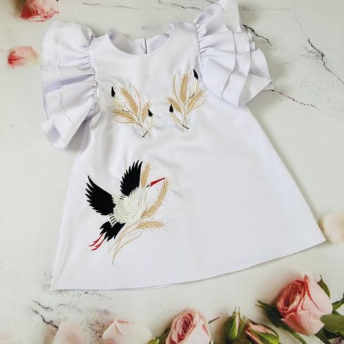 Блузка Moda school (104-122) M82 white (лето) Moda school M82 white