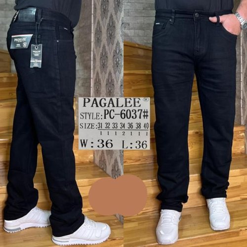 Джинсы Pagalee (31-40) PC6037 black (деми) Pagalee PC6037 black