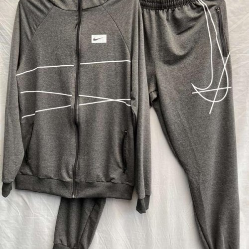 Костюм спорт Shoptime (46-54) S413 l.grey (деми) Shoptime S413 l.grey