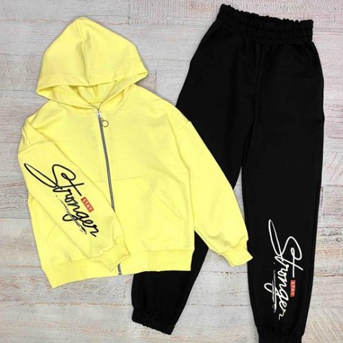 Костюм спорт LiMa kids (134-158) 2536 yellow (деми) LiMa kids 2536 yellow