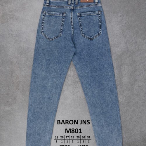 Джинсы God Baron (26-32) M801 blue (деми) God Baron M801 blue