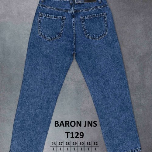 Джинсы God Baron (26-32) T129 blue (деми) God Baron T129 blue