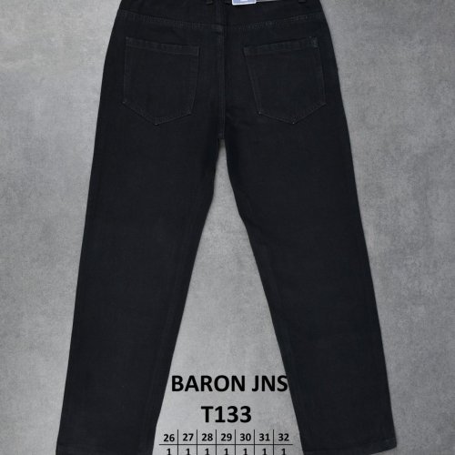 Джинсы God Baron (26-32) T133 black (деми) God Baron T133 black