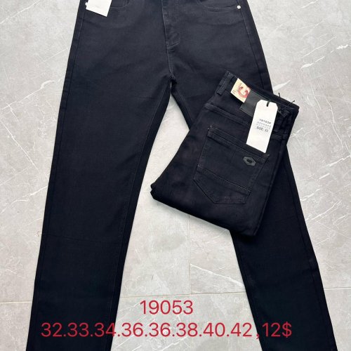 Джинсы God Baron (32-42) 19053 black (деми) God Baron 19053 black