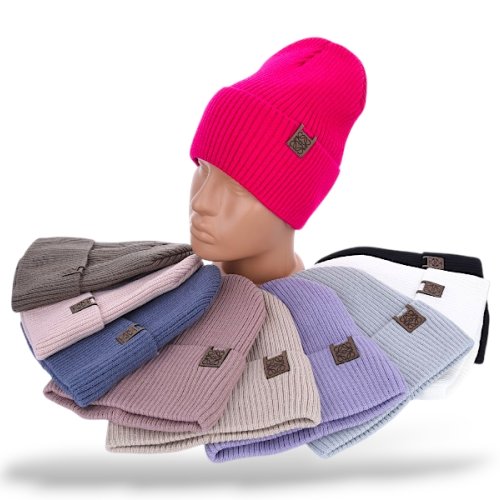 Шапка КОРОЛЕВА (one size) 31-04 mix (зима) КОРОЛЕВА 31-04 mix