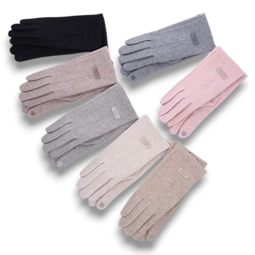 Перчатки КОРОЛЕВА (6.5-8.5) В16-81 mix (зима) КОРОЛЕВА В16-81 mix