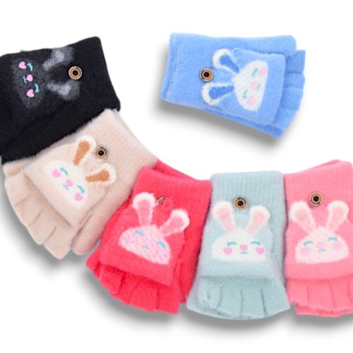 Перчатки КОРОЛЕВА (3-5) J3004 mix (зима) КОРОЛЕВА J3004 mix