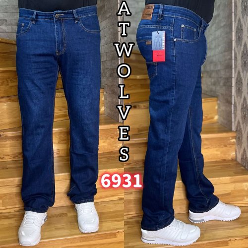 Джинсы God Baron (36-46) 6931 blue (деми) God Baron 6931 blue