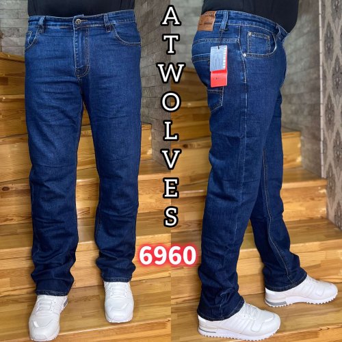 Джинсы God Baron (29-38) 6960 blue (деми) God Baron 6960 blue