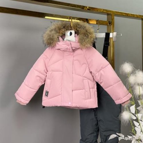 Костюм Delfinka (74-98) 3215 pink (зима) Delfinka 3215 pink