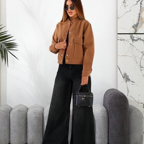 Куртка Deliv (S-XL) 132 d.beige (деми) Deliv 132 d.beige