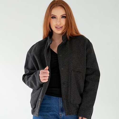 Куртка Deliv (M-2XL) 138 d.grey (деми) Deliv 138 d.grey