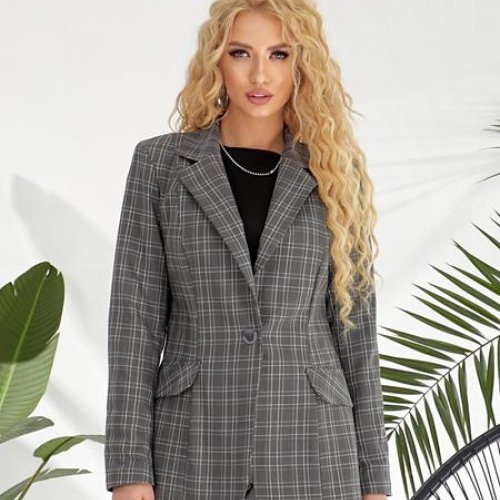 Пиджак Deliv (S-XL) 140 d.grey (деми) Deliv 140 d.grey