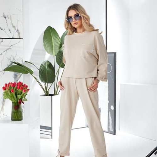 Костюм Deliv (S-L) 806 beige (деми) Deliv 806 beige