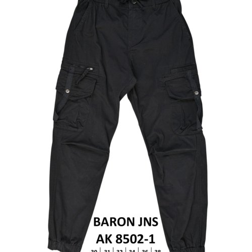 Штаны God Baron (30-38) AK 8502-1 black (деми) God Baron AK 8502-1 black