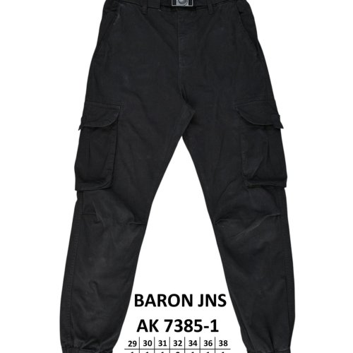 Штаны God Baron (29-38) AK 7385-1 black (деми) God Baron AK 7385-1 black