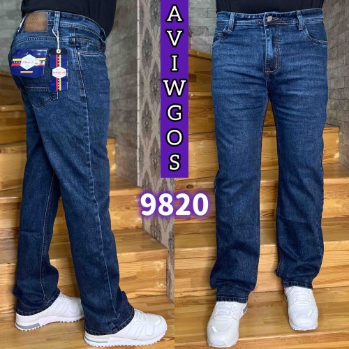 Джинсы God Baron (32-38) 9820 blue (деми) God Baron 9820 blue