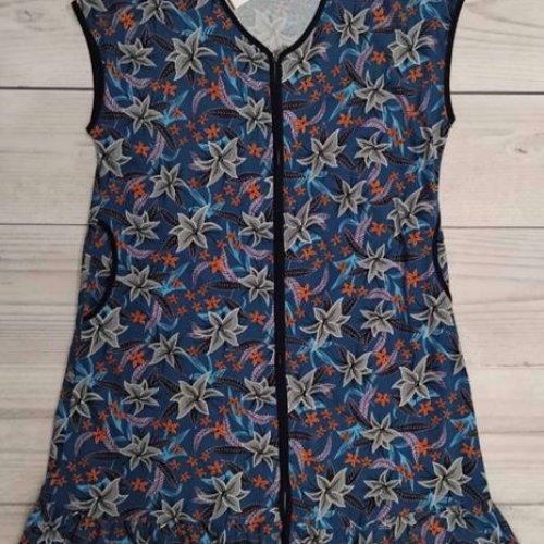 Халат Annet (58-66) YT3312 navy (лето) Annet YT3312 navy