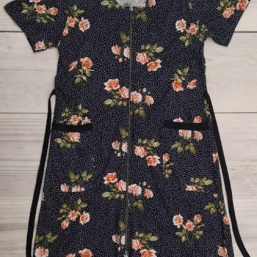 Халат Annet (48-56) YT3313-2 black (лето) Annet YT3313-2 black