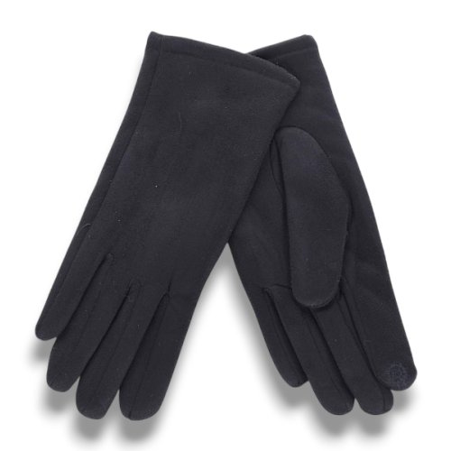 Перчатки КОРОЛЕВА (6.5-8.5) JP02-71 black (зима) КОРОЛЕВА JP02-71 black