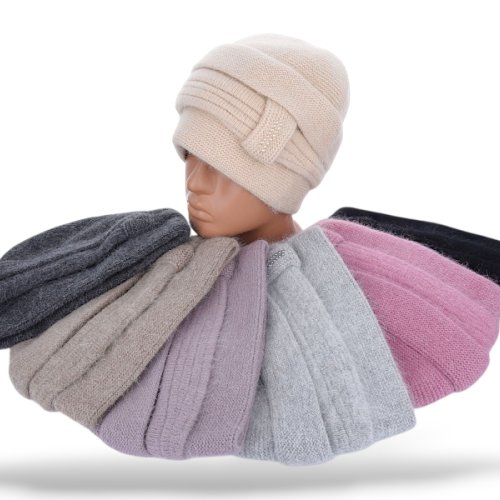 Шапка КОРОЛЕВА (one size) J02 mix (зима) КОРОЛЕВА J02 mix