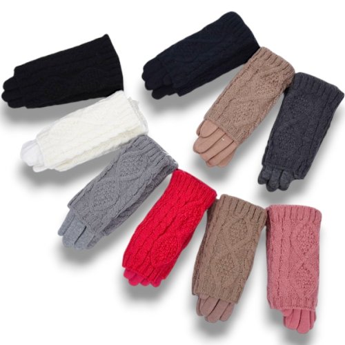 Перчатки KH clothes (6-10) 269-2 mix (зима) KH clothes 269-2 mix