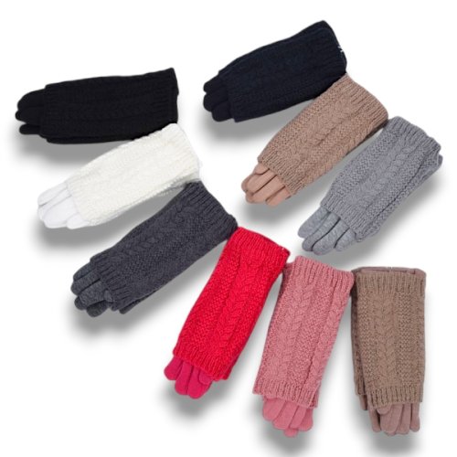 Перчатки KH clothes (6-10) 269-4 mix (зима) KH clothes 269-4 mix