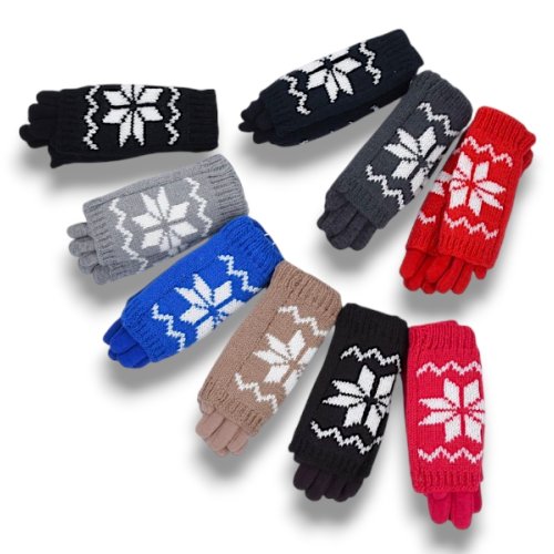 Перчатки KH clothes (5-7) 80-2 mix (зима) KH clothes 80-2 mix